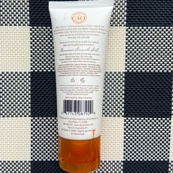 Tarocco Sicilian Blood Orange Foot Cream - Picture 3 of 5